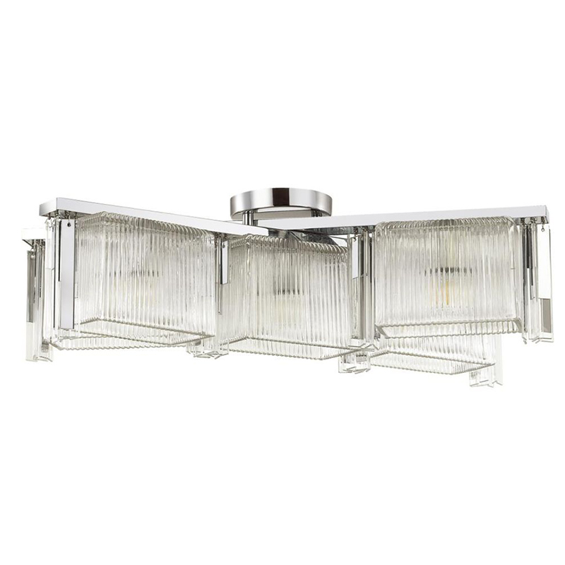 Люстра Madelen Chrome Chandelier 5 Хром Прозрачный (Transparent) Люстра Madelen Chrome Chandelier 5 Хром Прозрачный (Transparent) в Твери | Loft Concept