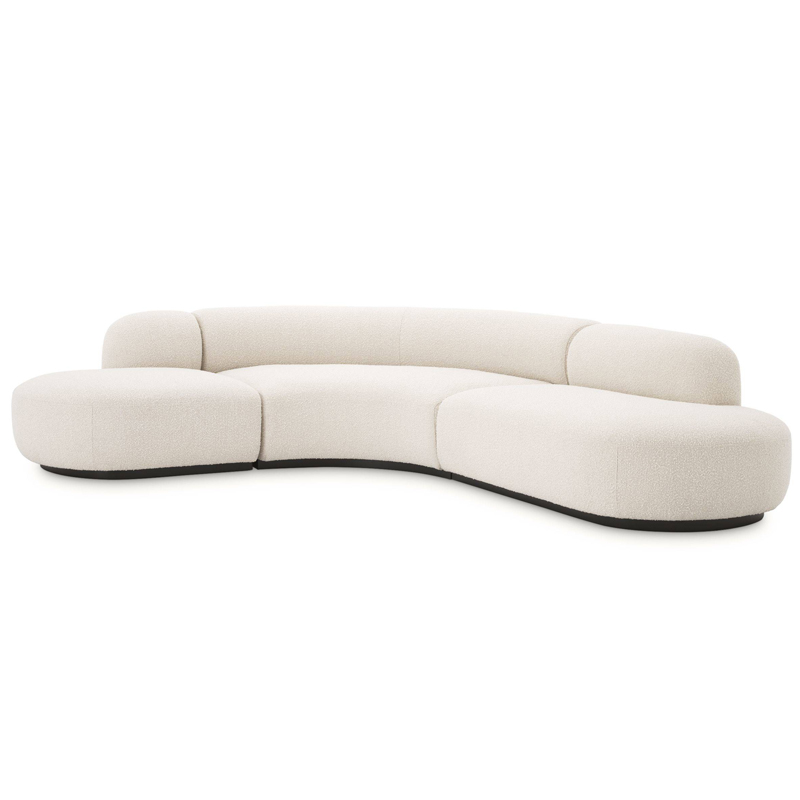 Диван Eichholtz Sofa Bjorn Кремовый Черный Диван Eichholtz Sofa Bjorn Кремовый Черный в Твери | Loft Concept