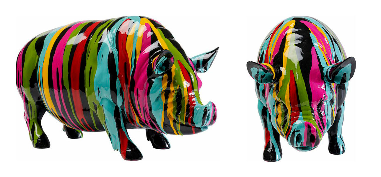 Статуэтка Designer pig - фото