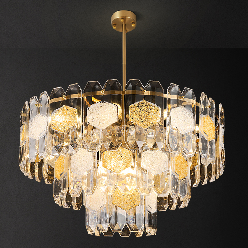 Люстра Oswalda Round Chandelier Золотой Люстра Oswalda Round Chandelier Золотой в Твери | Loft Concept