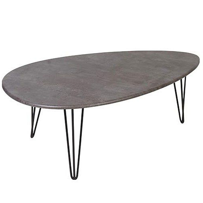Кофейный стол Dorian Coffee Table gray Серый бетон Кофейный стол Dorian Coffee Table gray Серый бетон в Твери | Loft Concept