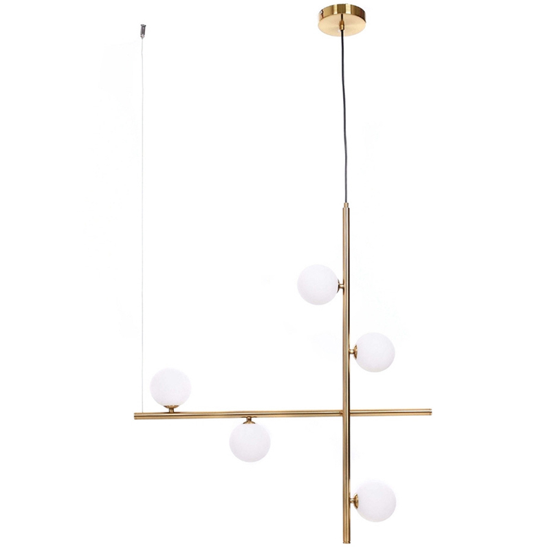 Люстра Crossed Lines B.LUX C Ball Медь Белый в Твери | Loft Concept 