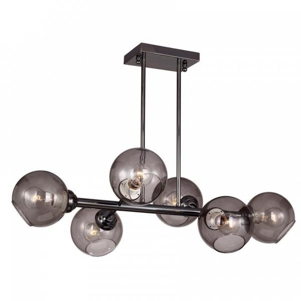 Люстра Glass Bubble Chandelier Black Черный Люстра Glass Bubble Chandelier Black Черный в Твери | Loft Concept