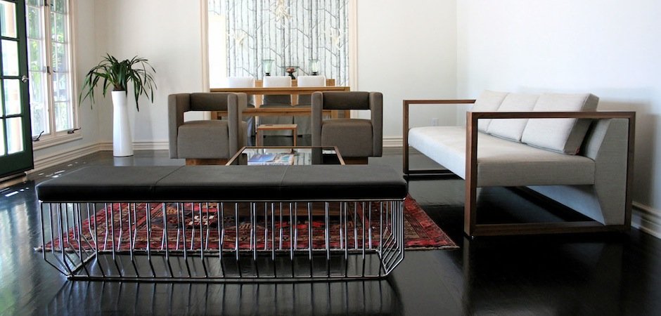 Банкетка Reza Feiz leather Bench Банкетка Reza Feiz leather Bench - Loft-Concept в Твери