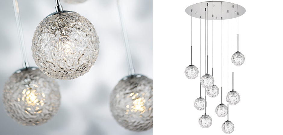 Люстра Soranzo Glass Balls 9 Люстра Soranzo Glass Balls 9 - Loft-Concept в Твери
