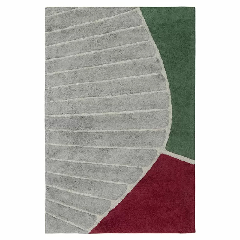 Ковер из хлопка с рисунком Elan Stripe Мульти Ковер из хлопка с рисунком Elan Stripe Мульти в Твери | Loft Concept
