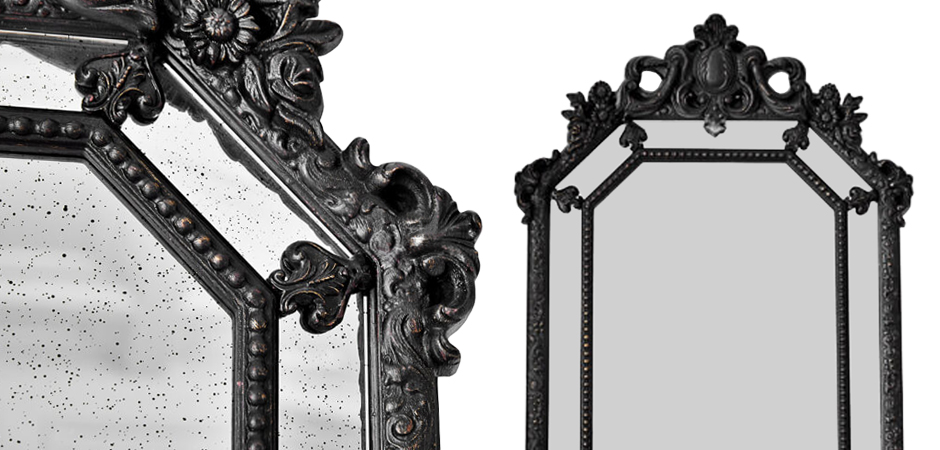 Зеркало Keppel Mirror Black Зеркало Keppel Mirror Black - Loft-Concept в Твери