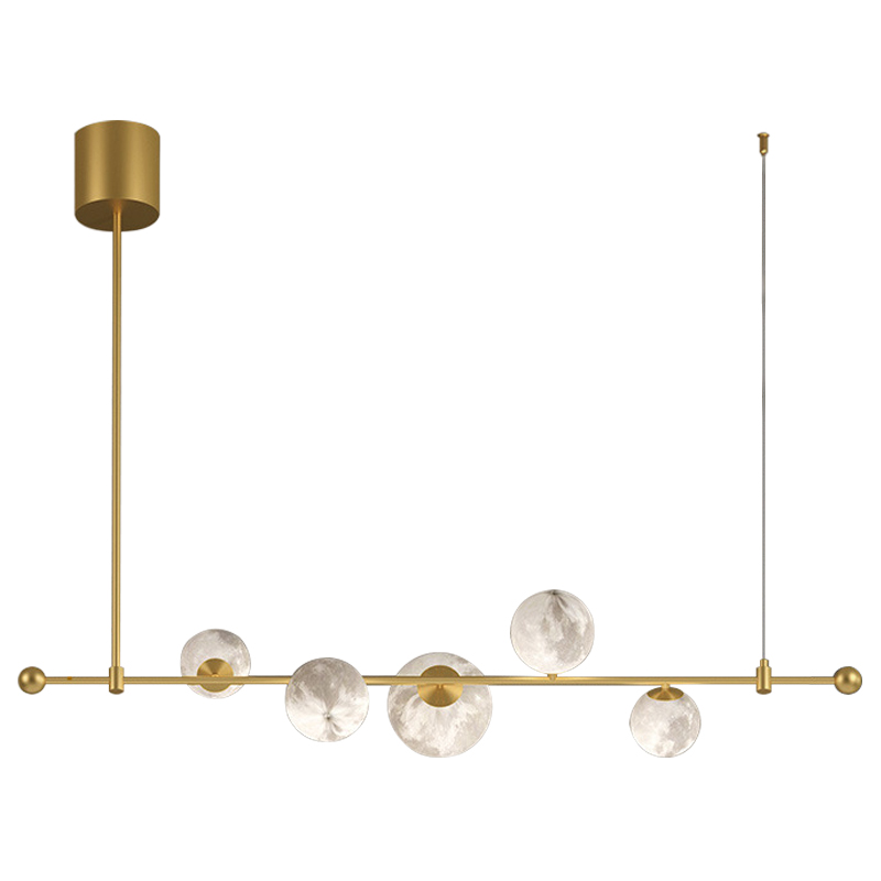 Светильник Tech Lighting Modern Rail Geometric Linear Suspension 5 Gold Белый Золотой Светильник Tech Lighting Modern Rail Geometric Linear Suspension 5 Gold Белый Золотой в Твери | Loft Concept