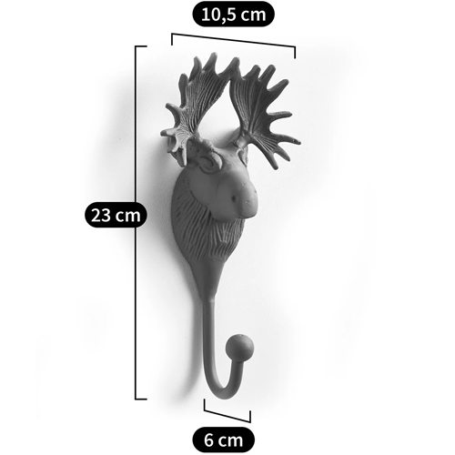 Настенный крючок голова оленя Deer Wall Hook Mustard в Твери