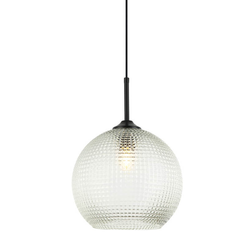 Подвесной светильник Crystal Galaxy Ball transparent glass Черный Прозрачное Стекло Подвесной светильник Crystal Galaxy Ball transparent glass Черный Прозрачное Стекло в Твери | Loft Concept