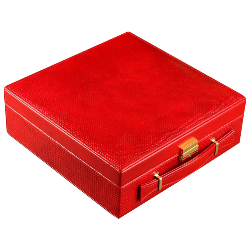 Шкатулка Rowan Jewerly Organizer Box red Красный Шкатулка Rowan Jewerly Organizer Box red Красный в Твери | Loft Concept