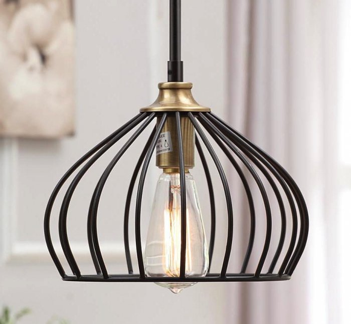 Подвесной светильник Loft Teardrop Metal Pendant Черный Подвесной светильник Loft Teardrop Metal Pendant Черный в Твери | Loft Concept