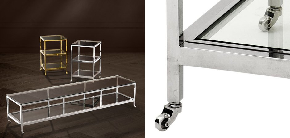 Приставной стол Eichholtz Side Table Hutton Приставной стол Eichholtz Side Table Hutton - Loft-Concept в Твери