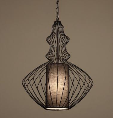Подвесной светильник Wire Dream Pendant 2 Черный Белый Подвесной светильник Wire Dream Pendant 2 Черный Белый в Твери | Loft Concept