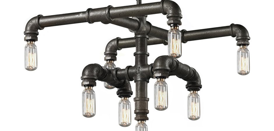 Люстра Water Pipe Connect T9 II Люстра Water Pipe Connect T9 II - Loft-Concept в Твери