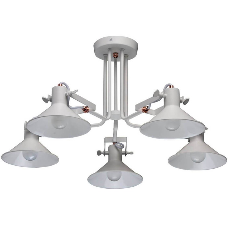 Потолочный светильник Rotating Light White Белый Потолочный светильник Rotating Light White Белый в Твери | Loft Concept