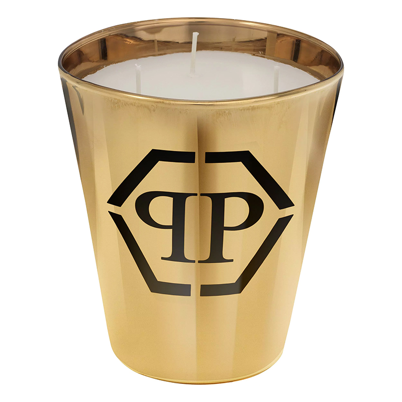 Свеча Philipp Plein Candle Empire Gold M Золотой Черный Белый Свеча Philipp Plein Candle Empire Gold M Золотой Черный Белый в Твери | Loft Concept