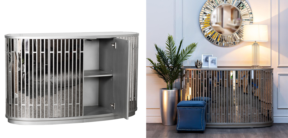 Комод зеркальный Mirror Blocks Commode Комод зеркальный Mirror Blocks Commode - Loft-Concept в Твери