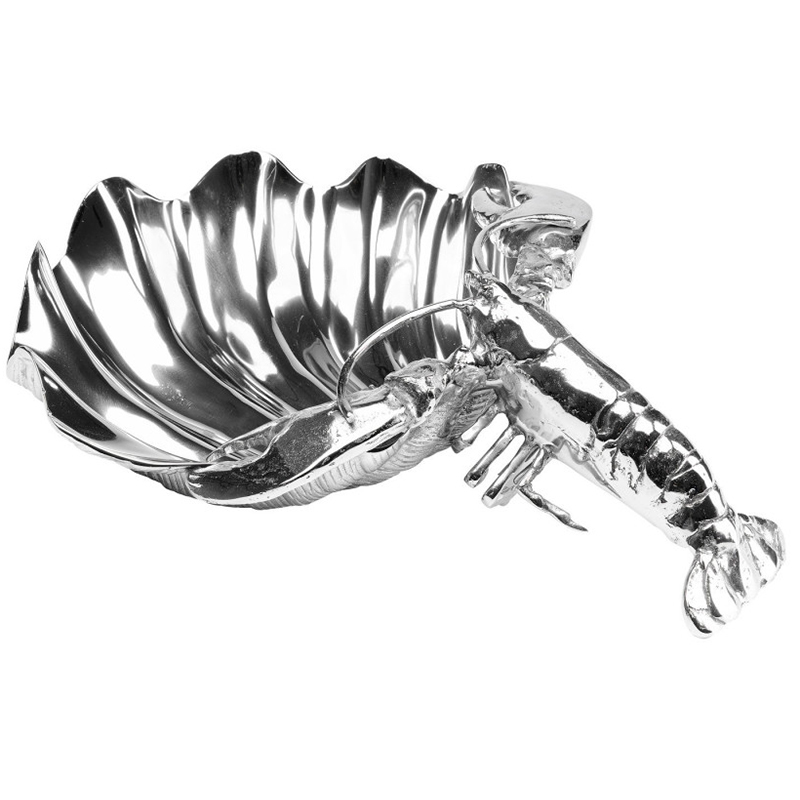 Блюдо Chrome Lobster Хром Блюдо Chrome Lobster Хром в Твери | Loft Concept