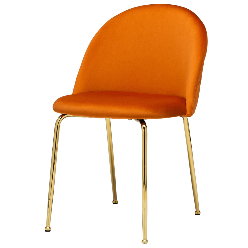 Стул Vendramin Dining Chair terracotta Терракотовый Глянцевое золото Стул Vendramin Dining Chair terracotta Терракотовый Глянцевое золото в Твери | Loft Concept