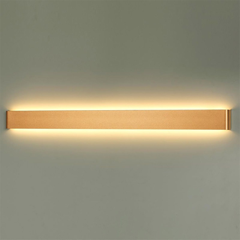 Бра Obverse Gold Long Wall lamp матовое золото Бра Obverse Gold Long Wall lamp матовое золото в Твери | Loft Concept