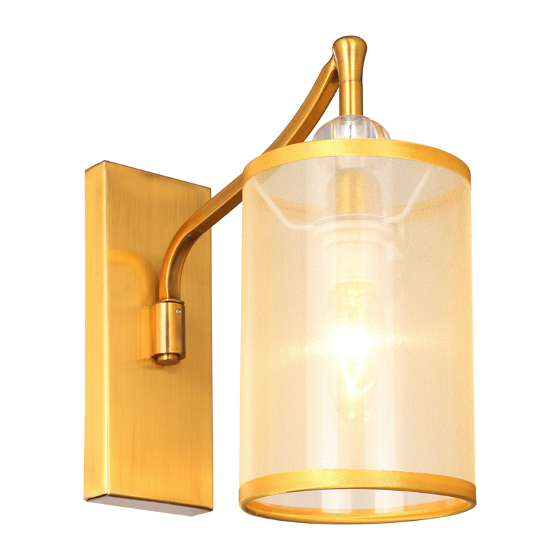 Бра Boniface Sconce Латунь Золотой Шампань Прозрачный Бра Boniface Sconce Латунь Золотой Шампань Прозрачный в Твери | Loft Concept