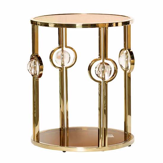 Стол Glass Balls Table Глянцевое золото Янтарь (Amber) Стол Glass Balls Table Глянцевое золото Янтарь (Amber) в Твери | Loft Concept