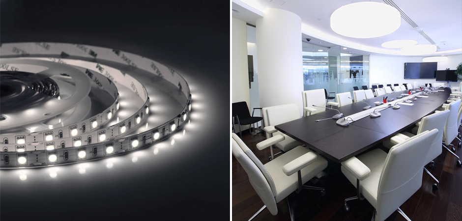 Светодиодная лента 14,4W/m 60Led/m 5050SMD холодный белый Светодиодная лента 14,4W/m 60Led/m 5050SMD холодный белый - Loft-Concept в Твери