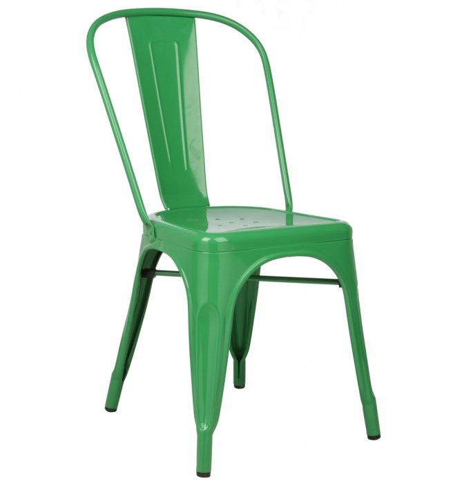 Кухонный стул Tolix Chair Оранжевый Нержавеющая сталь Черный Салатовый Красный Зеленый Желтый Голубой Белый Кухонный стул Tolix Chair Оранжевый Нержавеющая сталь Черный Салатовый Красный Зеленый Желтый Голубой Белый в Твери | Loft Concept