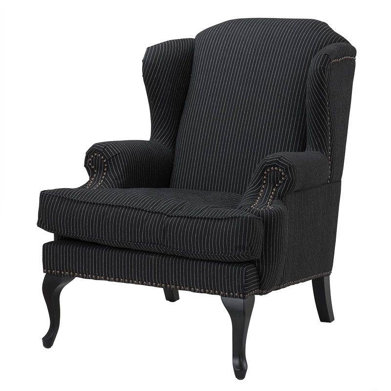 Кресло Eichholtz Chair Frank Sinatra Black & white Черно-белый Кресло Eichholtz Chair Frank Sinatra Black & white Черно-белый в Твери | Loft Concept