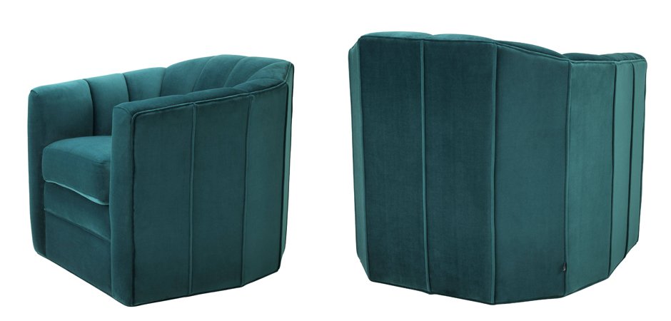 Кресло Eichholtz Chair Delancey Sea Green Кресло Eichholtz Chair Delancey Sea Green - Loft-Concept в Твери
