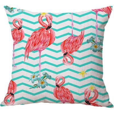 Декоративная подушка Flamingo #8 Мульти Декоративная подушка Flamingo #8 Мульти в Твери | Loft Concept