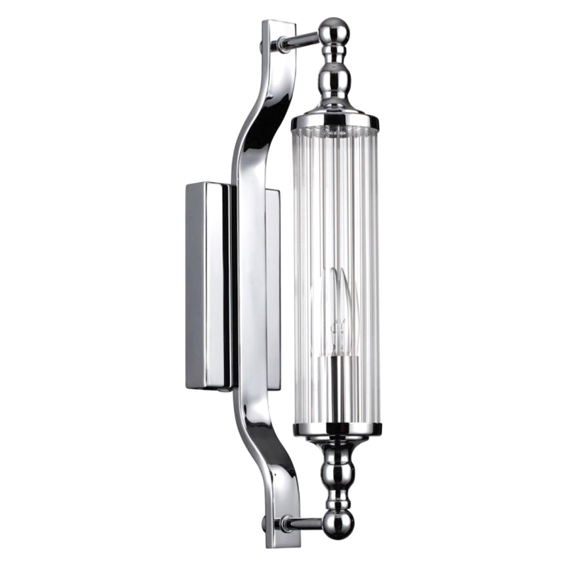 Бра Glass TUBE Серебристое Серебряный Бра Glass TUBE Серебристое Серебряный в Твери | Loft Concept