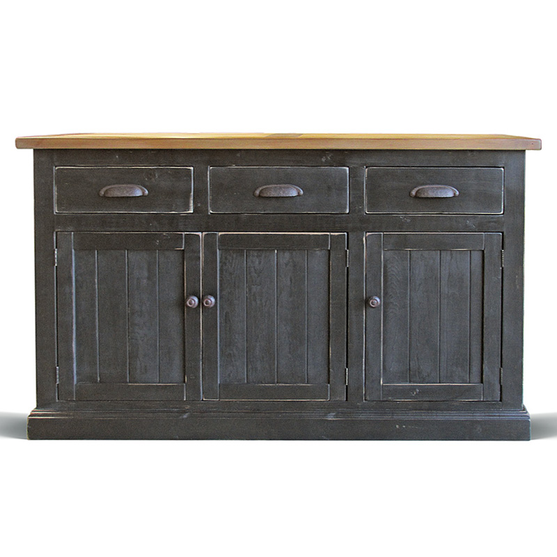 Комод в стиле прованс Brigida Provence HARMONIE Weathered Charcoal Черный Черный Комод в стиле прованс Brigida Provence HARMONIE Weathered Charcoal Черный Черный в Твери | Loft Concept