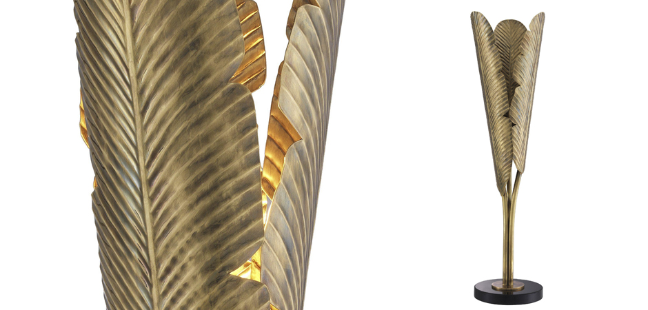 Настольная лампа Eichholtz Table Lamp Plantain Настольная лампа Eichholtz Table Lamp Plantain - Loft-Concept в Твери