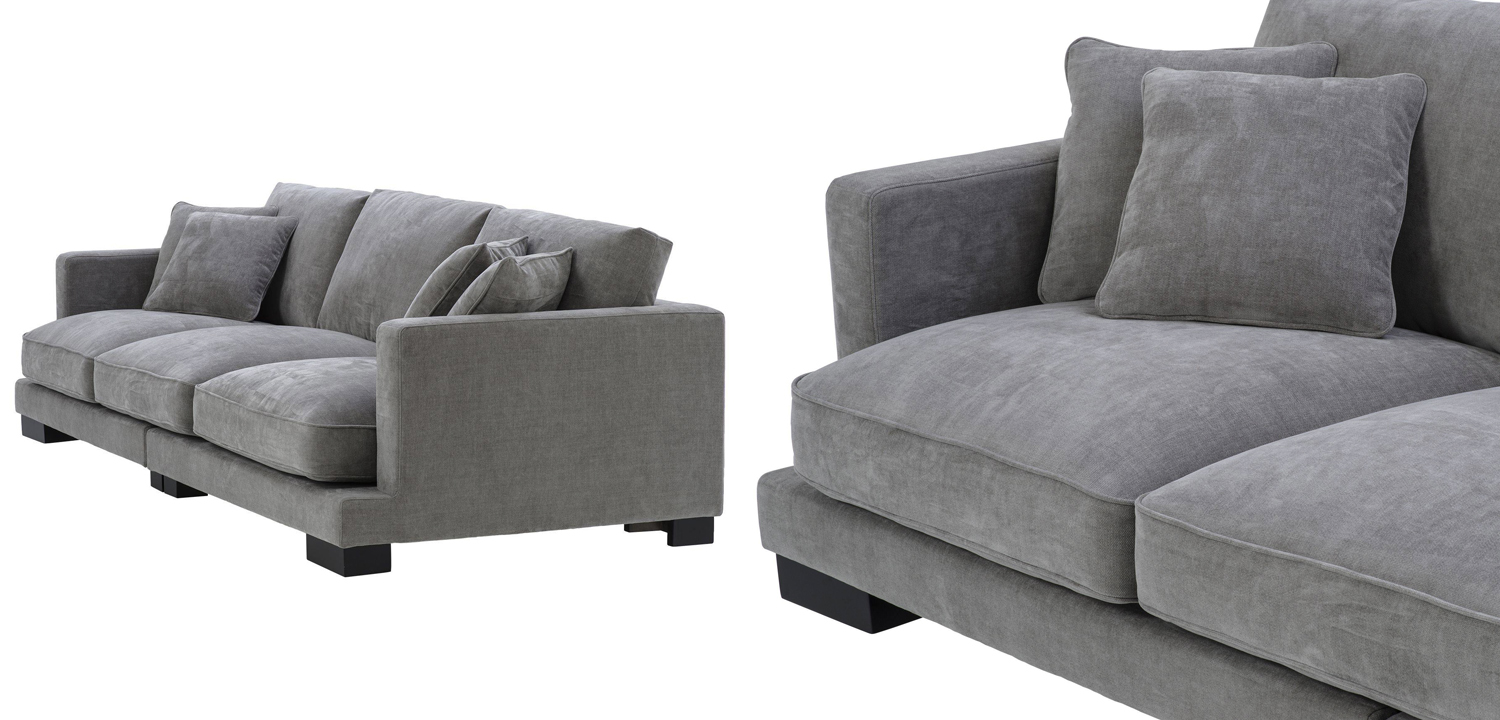 Диван Eichholtz Sofa Tuscany grey - фото №1