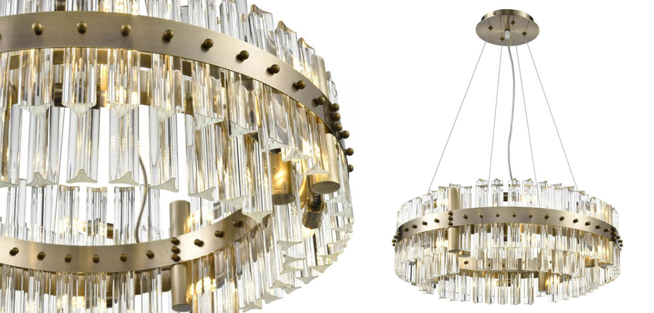Люстра Glass Angular Tubes Люстра Glass Angular Tubes - Loft-Concept в Твери