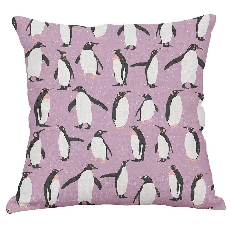 Декоративная подушка Penguins Декоративная подушка Penguins в Твери | Loft Concept