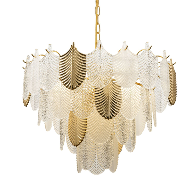 Люстра Feyar Gold Enlarged c Рельефным Стеклом Золотой Белый Люстра Feyar Gold Enlarged c Рельефным Стеклом Золотой Белый в Твери | Loft Concept