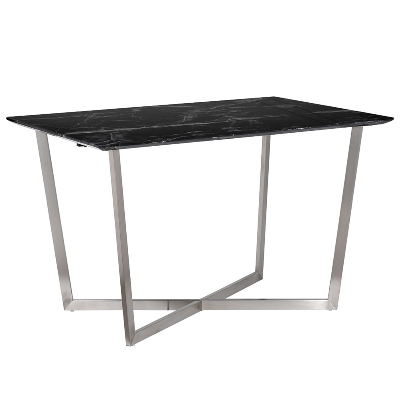 Обеденный стол Dining table Jacques black Черный Золотой Обеденный стол Dining table Jacques black Черный Золотой в Твери | Loft Concept