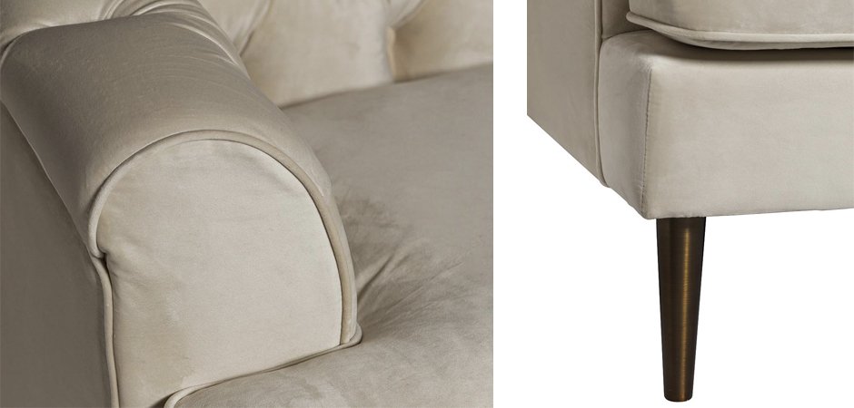 Anthropologie Velvet Cadwyn Sofa Диван Anthropologie Velvet Cadwyn Sofa Диван - Loft-Concept в Твери