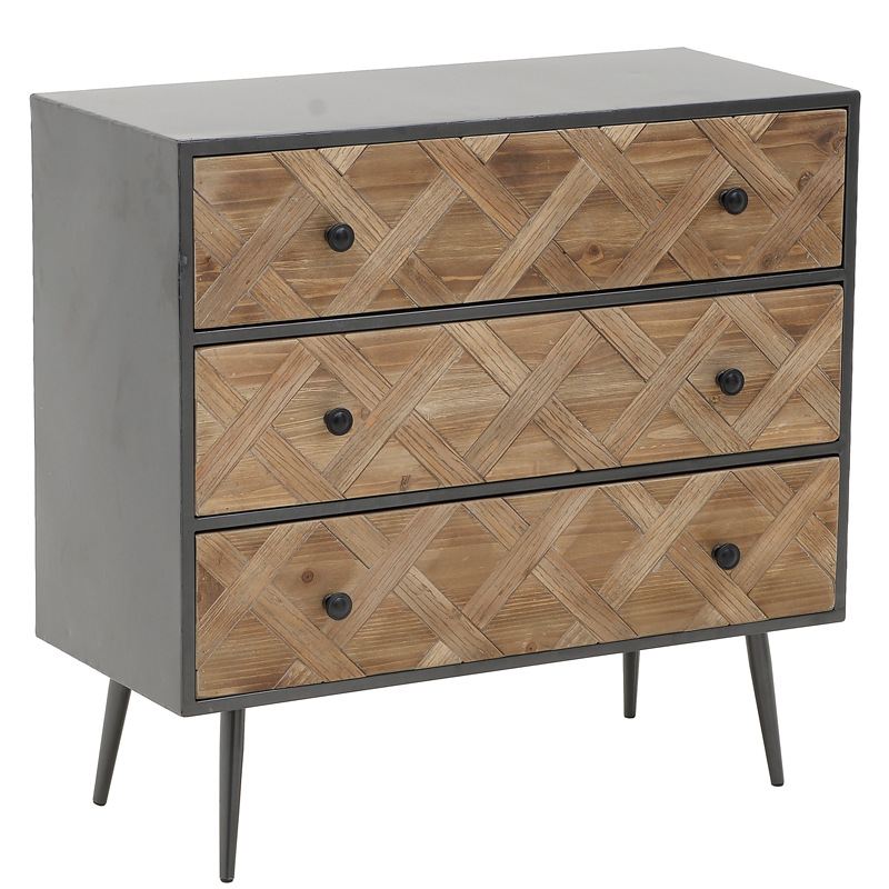 Комод Fidelia Chest of Drawers Древесина Черный Комод Fidelia Chest of Drawers Древесина Черный в Твери | Loft Concept
