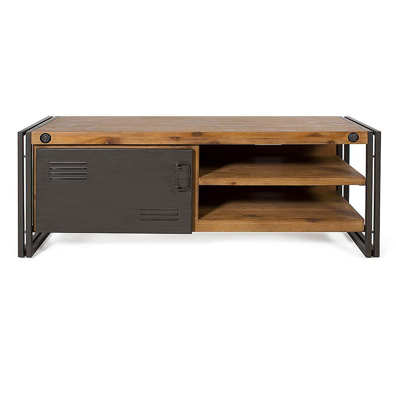 TV-тумба Industrial Brooklyn Акация Графит TV-тумба Industrial Brooklyn Акация Графит в Твери | Loft Concept
