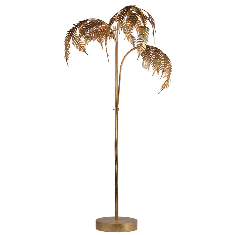 Торшер Thin Palm Floor Lamp Золотой Торшер Thin Palm Floor Lamp Золотой в Твери | Loft Concept