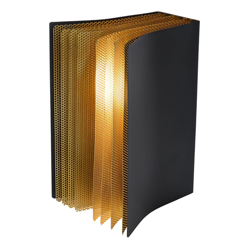 Настольная лампа Open Book table lamp Черный Золотой Настольная лампа Open Book table lamp Черный Золотой в Твери | Loft Concept