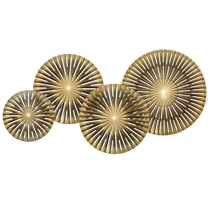 Арт-объект Apollo Brown and Gold Wall Plaque Disc gap 4 Золотой Коричневый Арт-объект Apollo Brown and Gold Wall Plaque Disc gap 4 Золотой Коричневый в Твери | Loft Concept