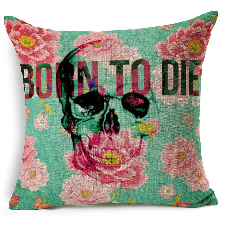 Декоративная подушка Born to die Декоративная подушка Born to die в Твери | Loft Concept