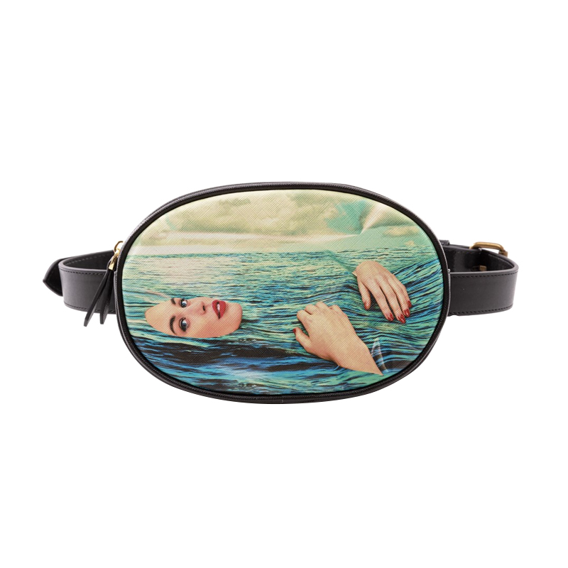 Поясная сумка Seletti Seagirl Черный Голубой Поясная сумка Seletti Seagirl Черный Голубой в Твери | Loft Concept