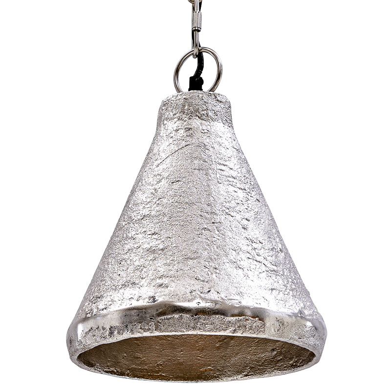 Подвесной светильник Rough Silver Pendant Серебряный Подвесной светильник Rough Silver Pendant Серебряный в Твери | Loft Concept