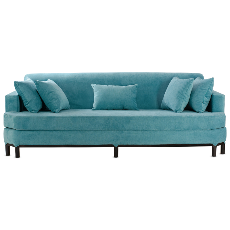 Диван Marita Sofa Бирюзовый Черный в Твери | Loft Concept 